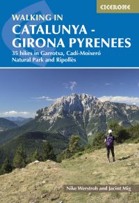 Book Cover for Walking in Catalunya - Girona Pyrenees by Nike Werstroh, Jacint Mig