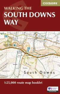 Book Cover for The South Downs Way Map Booklet by Kev Reynolds