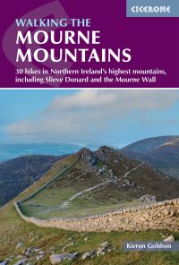 Book Cover for Walking the Mourne Mountains by Kieron Gribbon