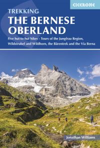 Book Cover for Trekking in the Bernese Oberland by Jonathan Williams