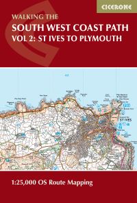 Book Cover for South West Coast Path Map Booklet. Volume 2 St Ives to Plymouth by Paddy Dillon