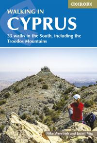 Book Cover for Walking in Cyprus by Nike Werstroh, Jacint Mig