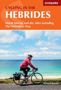Book Cover for Cycling in the Hebrides by Richard Barrett