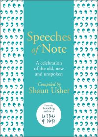Book Cover for Speeches of Note by Shaun Usher