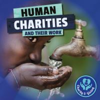 Book Cover for Human Charities and Their Work by Joanna Brundle