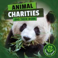 Book Cover for Animal Charities and Their Work by Joanna Brundle
