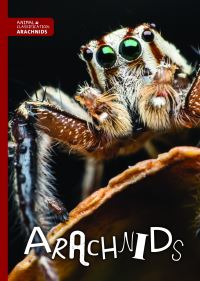 Book Cover for Arachnids by Joanna Brundle