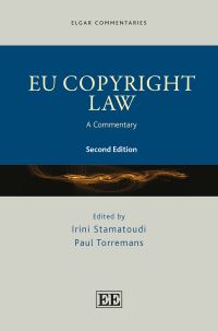 Book Cover for EU Copyright Law by Irini A Stamatoudi, Paul Torremans