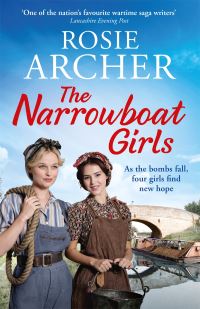 Book Cover for The Narrowboat Girls by Rosie Archer