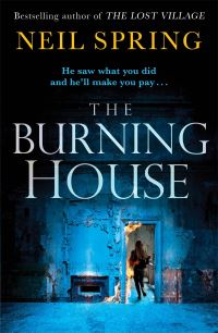 Book Cover for The Burning House by Neil Spring