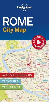 Book Cover for Lonely Planet Rome City Map by Lonely Planet