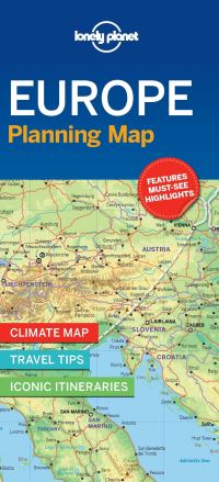 Book Cover for Lonely Planet Europe Planning Map by Lonely Planet