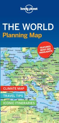Book Cover for Lonely Planet The World Planning Map by Lonely Planet