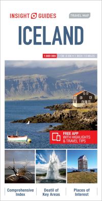 Book Cover for Insight Guides Travel Map Iceland by Insight Guides