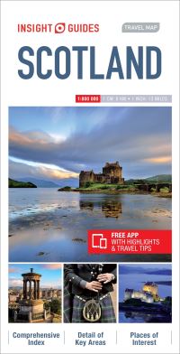 Book Cover for Insight Guides Travel Map Scotland by Insight Guides