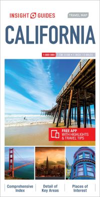 Book Cover for Insight Guides Travel Map California by Insight Guides