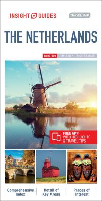 Book Cover for Insight Guides Travel Map Netherlands by Insight Guides