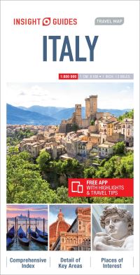 Book Cover for Insight Guides Travel Map Italy by Insight Guides