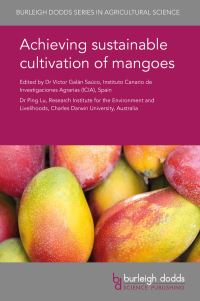 Book Cover for Achieving Sustainable Cultivation of Mangoes by Víctor Galán Saúco, Ping Lu
