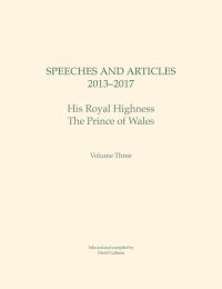 Book Cover for Speeches and Articles 2013-2017 by David Cadman