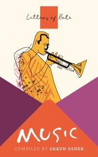 Book Cover for Letters of Note. Music by Shaun Usher