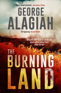 Book Cover for The Burning Land by George Alagiah