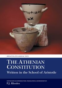 Book Cover for The Athenian Constitution Written in the School of Aristotle by Aristotle