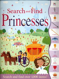 Book Cover for Search and Find Princesses by Susie Linn