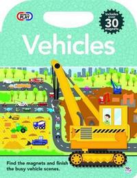 Book Cover for Magnetic Play Vehicles by Susie Linn