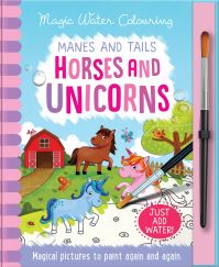 Book Cover for Manes and Tails - Horses and Unicorns by Jenny Copper