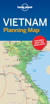 Book Cover for Lonely Planet Vietnam Planning Map by Lonely Planet