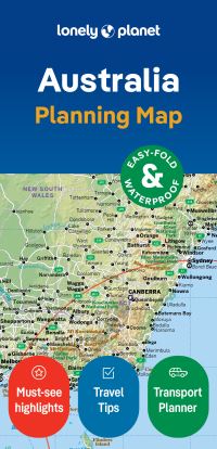 Book Cover for Lonely Planet Australia Planning Map by Lonely Planet