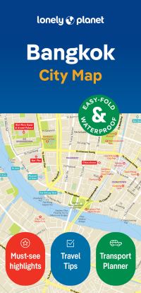 Book Cover for Lonely Planet Bangkok City Map by Lonely Planet