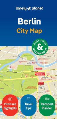 Book Cover for Lonely Planet Berlin City Map by Lonely Planet