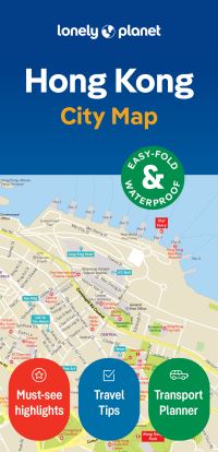 Book Cover for Lonely Planet Hong Kong City Map by Lonely Planet