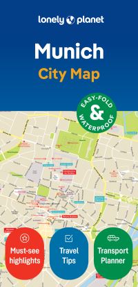 Book Cover for Lonely Planet Munich City Map by Lonely Planet