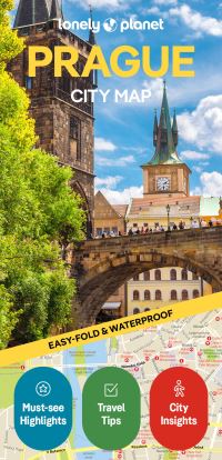 Book Cover for Lonely Planet Prague City Map by Lonely Planet