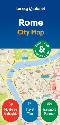 Book Cover for Lonely Planet Rome City Map by Lonely Planet
