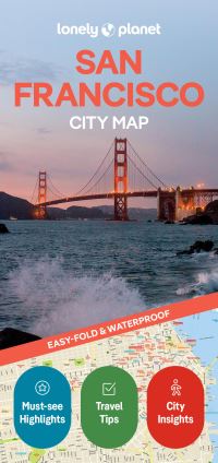 Book Cover for Lonely Planet San Francisco City Map by Lonely Planet