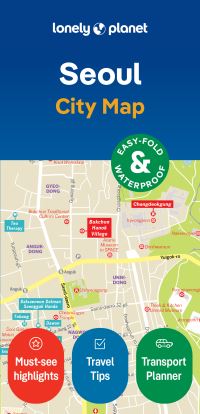 Book Cover for Lonely Planet Seoul City Map by Lonely Planet