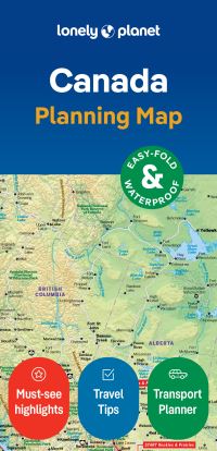 Book Cover for Lonely Planet Canada Planning Map by Lonely Planet