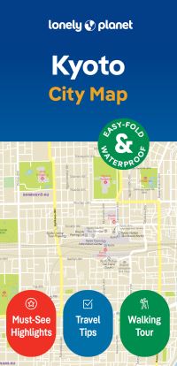 Book Cover for Lonely Planet Kyoto City Map by Lonely Planet