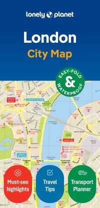 Book Cover for Lonely Planet London City Map by Lonely Planet