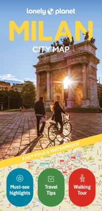 Book Cover for Lonely Planet Milan City Map by Lonely Planet