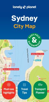 Book Cover for Lonely Planet Sydney City Map by Lonely Planet