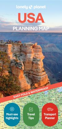 Book Cover for Lonely Planet USA Planning Map by Lonely Planet