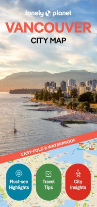 Book Cover for Lonely Planet Vancouver City Map by Lonely Planet