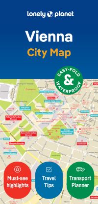 Book Cover for Lonely Planet Vienna City Map by Lonely Planet