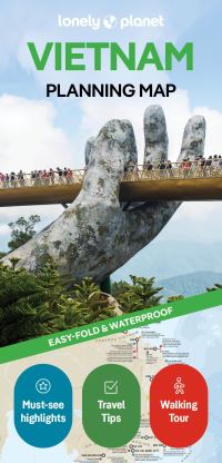 Book Cover for Lonely Planet Vietnam Planning Map by Lonely Planet