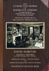 Book Cover for The Collected Papers of Sherlock Holmes. Volume II Records (5 Short Stories and a Novel) by David Marcum, David Marcum